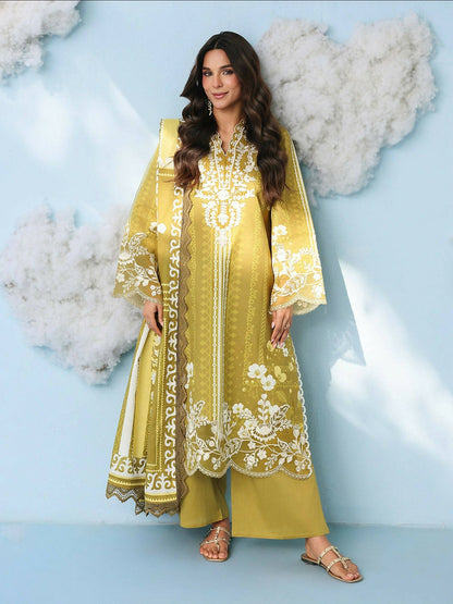 Mahnur Anaya Summer Vol 2 Lawn Embroidered Unstitched 3-Piece Suit-AN-2-17