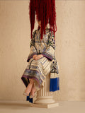 Binilyas Saqqara Kotrai Embroidered Unstitched 3-Piece Suit-165-B