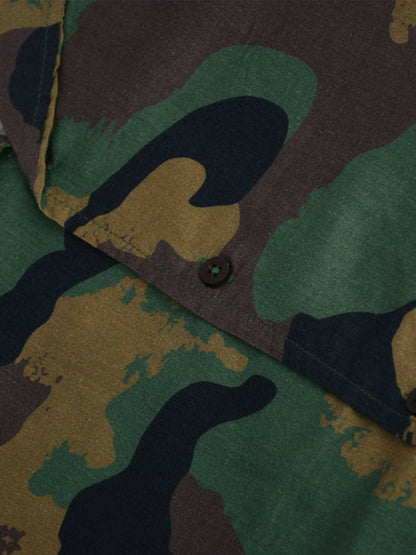 Jupiter Printed Holiday Camouflage Twin Set-13719