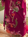 Crimson Tasawar Lawn Embroidered Unstitched 3-Piece Suit-Mirror Garden-D3A