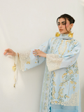 Binilyas Lawn Embroidered Stitched 3-Piece Suit-233 - A