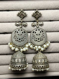 H&A Jewellery Oxidized Brass Handmade Earrings