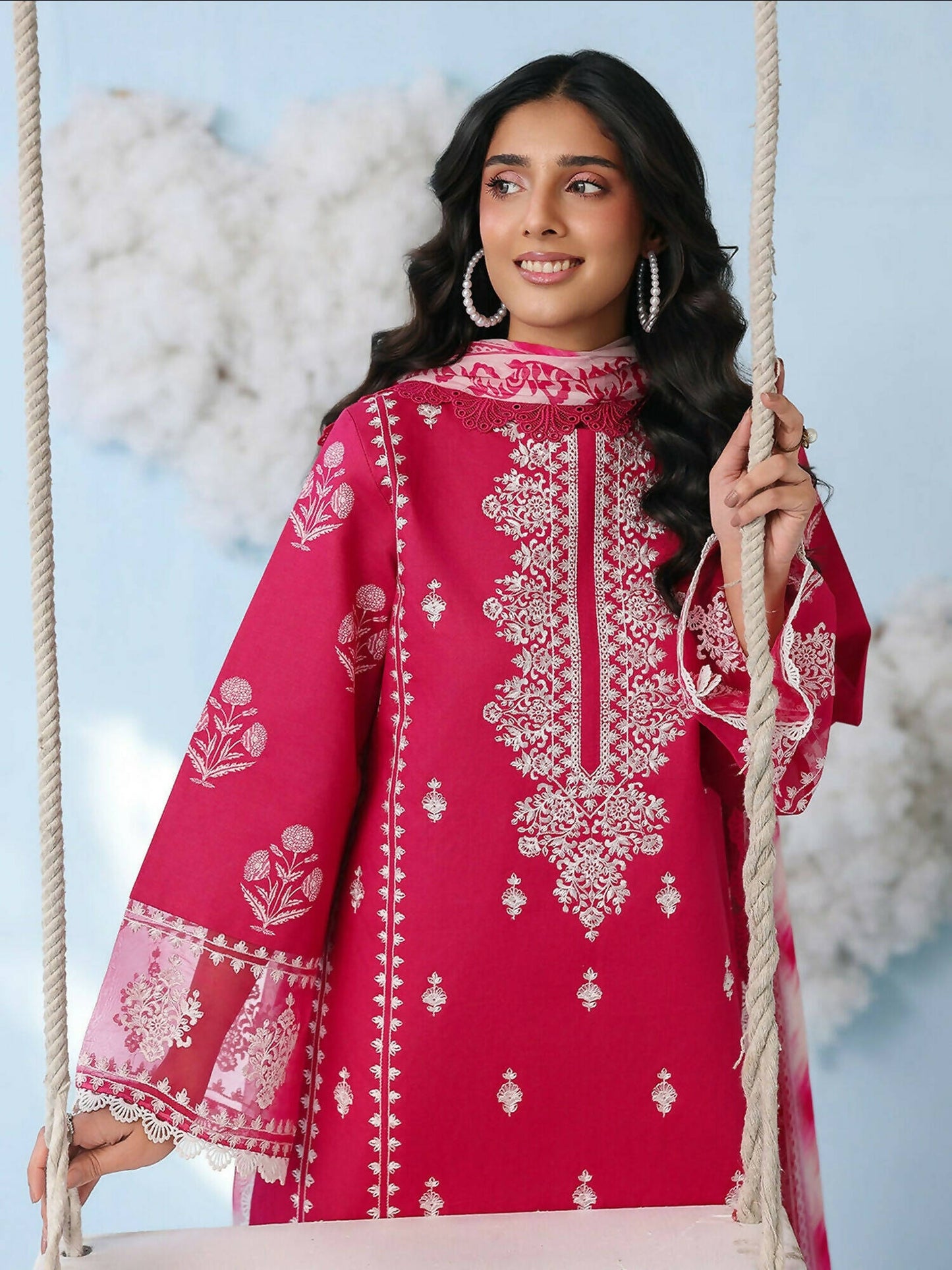 Mahnur Anaya Summer Vol 2 Lawn Embroidered Unstitched 3-Piece Suit-AN-2-12