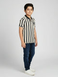 Velvour Boys Pique Tipping Collar Polo Shirt-VP16-A