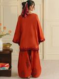 Mannat Clothing Boho Summer'26 Cotton Embroidered Stitched Suit-Amberveil