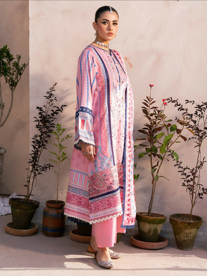 Binilyas Kotrai Embroidered Unstitched 3-Piece Suit-796 - A
