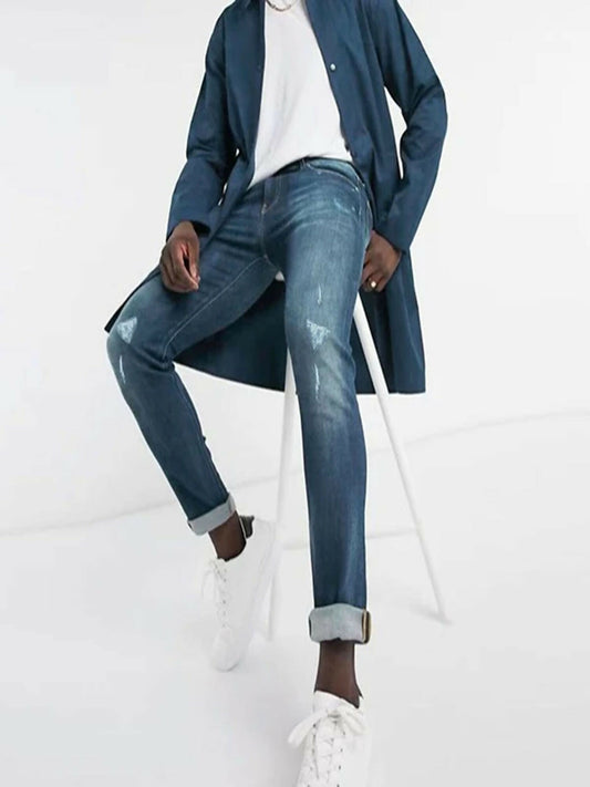 Funky's Cutt Label Ripped Denim-11076