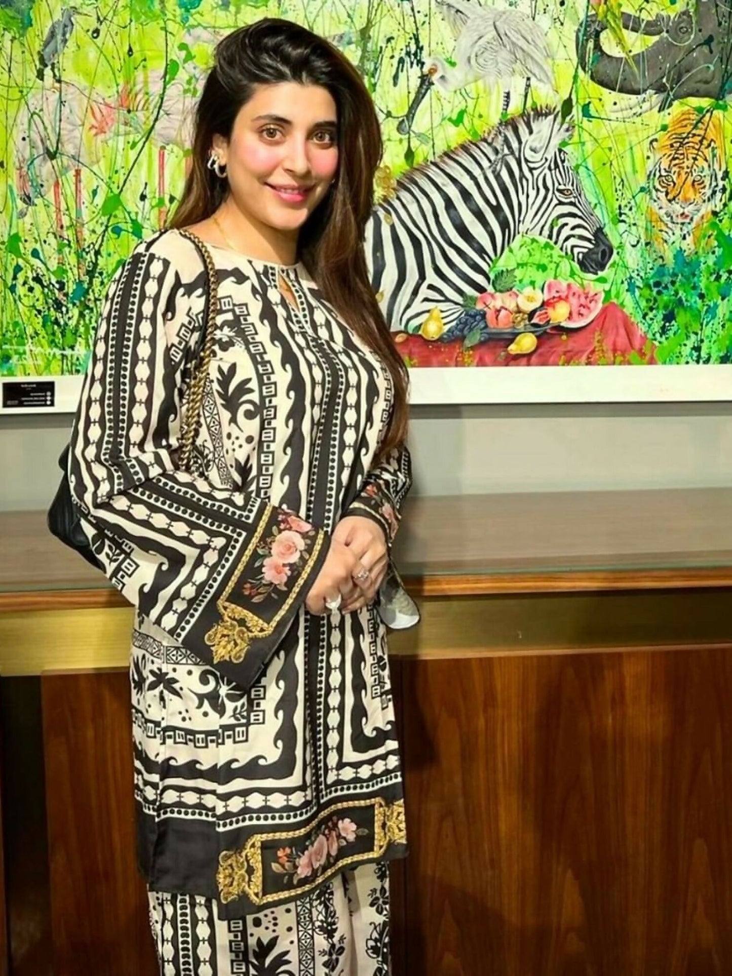 MH Cloth House Poly Lawn Printed Co-Ord Set-Manchali