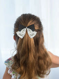 Glitter Jewellery Printed Hair Bow