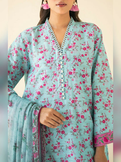 Orient Khaddar Printed Unstitched 3-Piece Suit-OTL-24-109