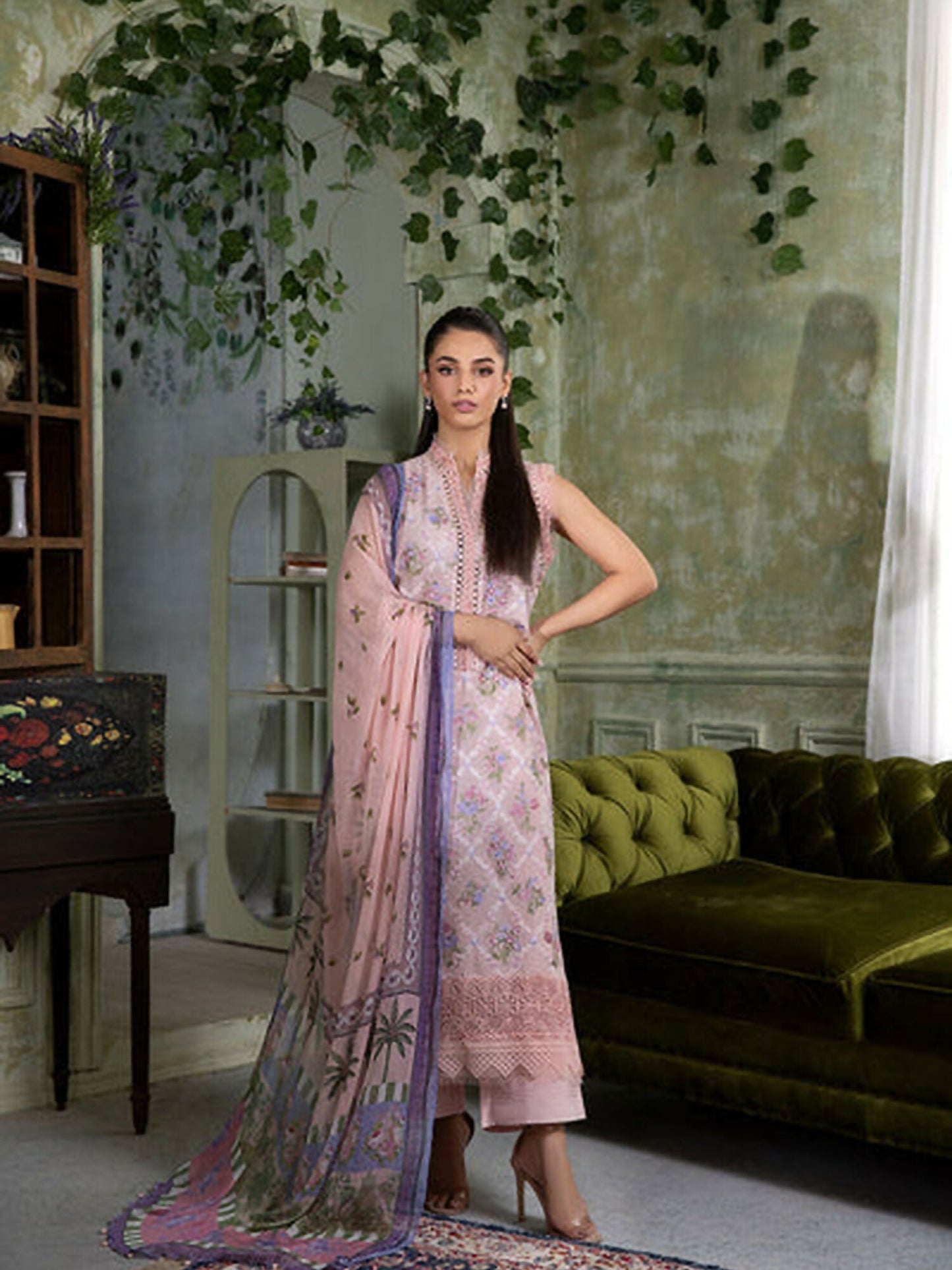 Sobia Nazir Vital'25 Lawn Embroidered Unstitched 3-Piece Suit-VT25V2-10A