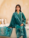 RajBari Jahaan Premium Festive Lawn Embroidered Unstitched 3-Piece Suit-RINA 5-A