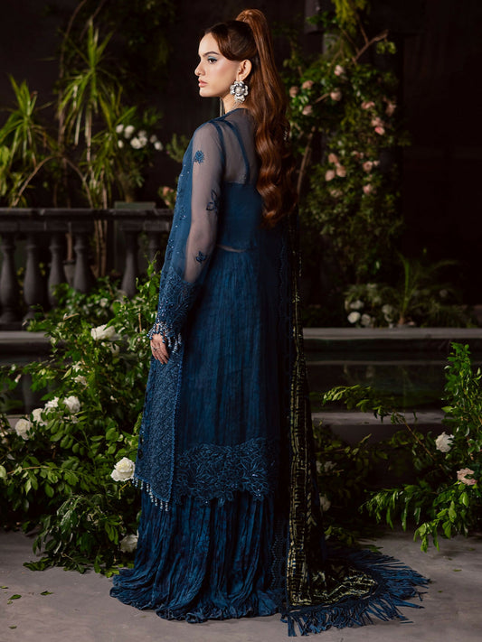 Mahnur Amelia Embroidered Stitched 3-Piece Suit–CK-008