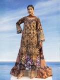 Parishay Ivy Bloom'26 Lawn Embroidered Unstitched 3-Piece Suit-IB-12