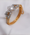 Fashion Hub by Noor Bilal - Gold Plated 3D Flower Bracelet