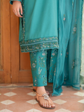 Mannat Clothing Lawn Embroidered Stitched Suit-Zenia
