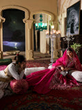 Mahnur Pakeezah Luxury Formals Organza Embroidered Stitched 3-Piece-Suit-Roshaneh - PK - 01