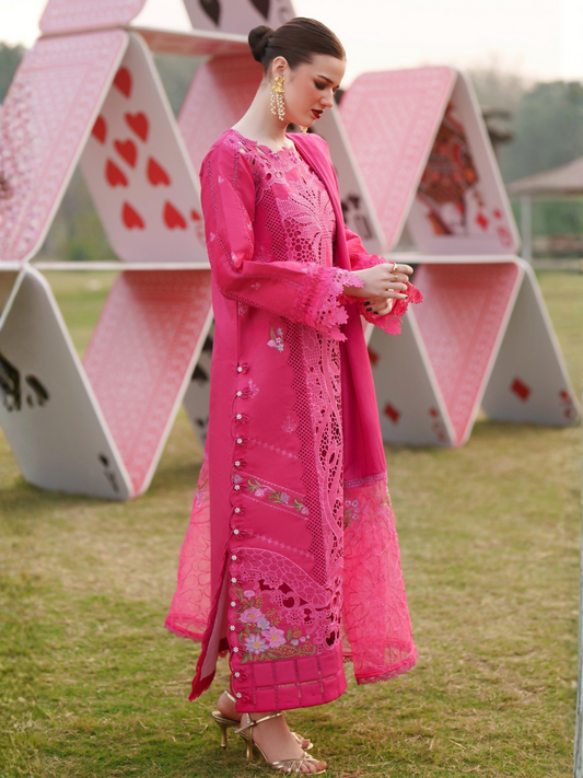 Parishay Summer Queen Lawn Embroidered Unstitched 3-Piece Suit-SQ-06