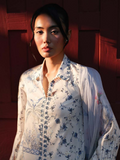 Qalamkar Qprints Lawn'26 Embroidered Unstitched 3-Piece Suit-AX-08-(A)-Aerin