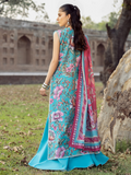 Binilyas Naqsh Naaz Lawn Embroidered Unstitched 3-Piece Suit-2085 - B