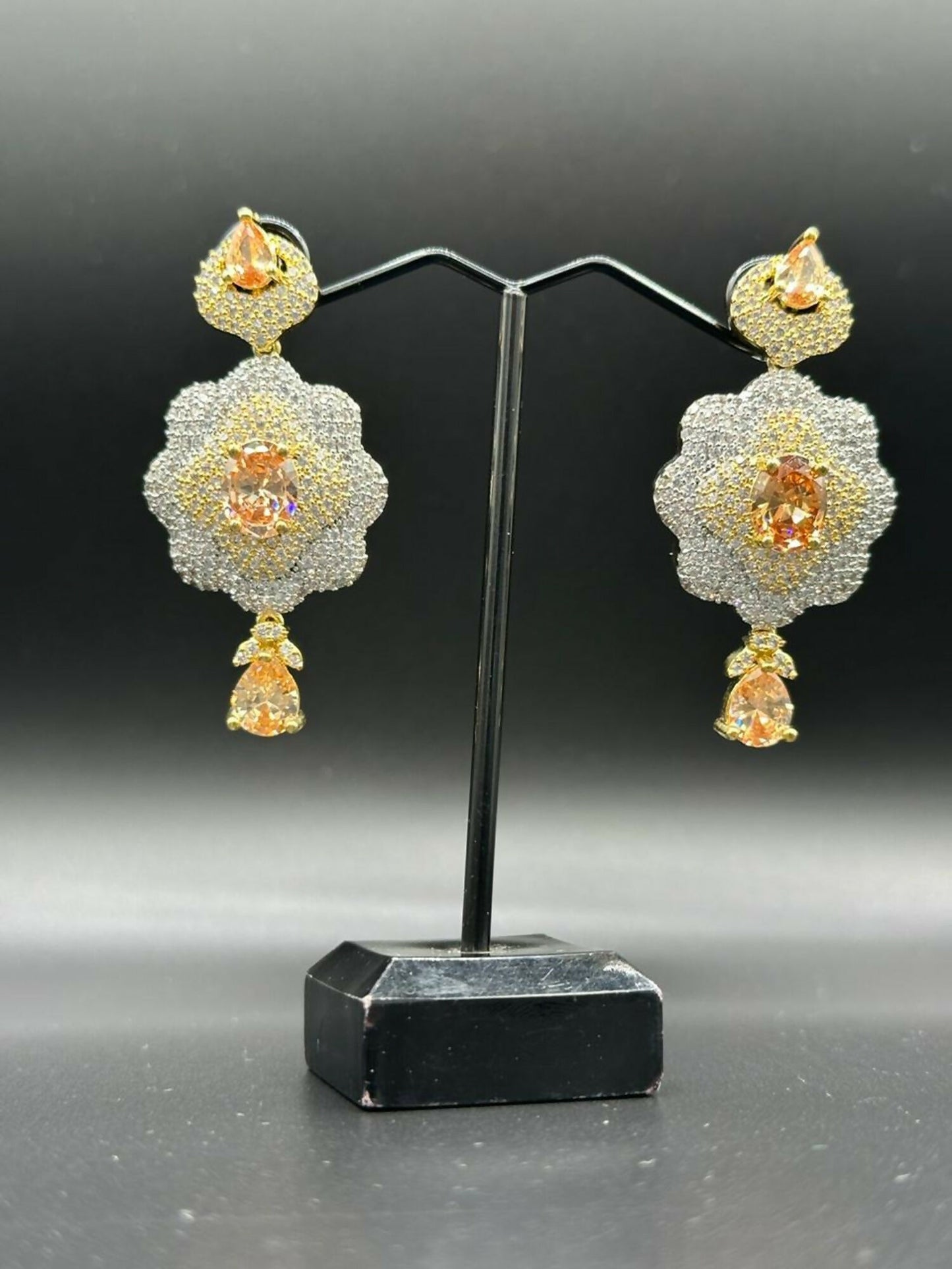H&A Jewellery 3D One Carat Earrings