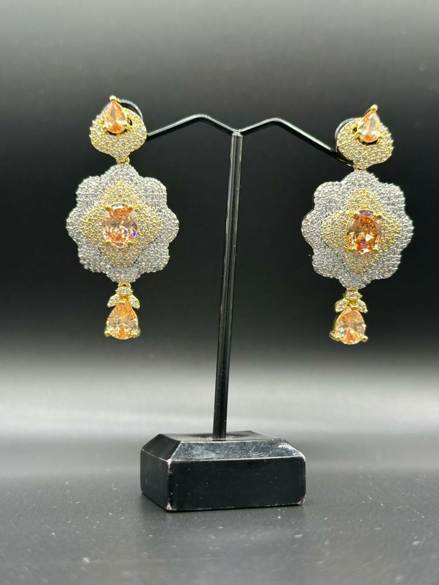 H&A Jewellery 3D One Carat Earrings