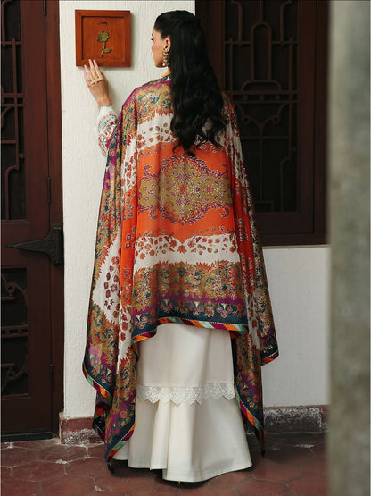 Binilyas Lumina Summer Lawn Embroidered Unstitched 3-Piece Suit-L74-B