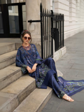 Sobia Nazir Summer Vital Satin Embroidered Unstitched 3-Piece Suit-ST24-04