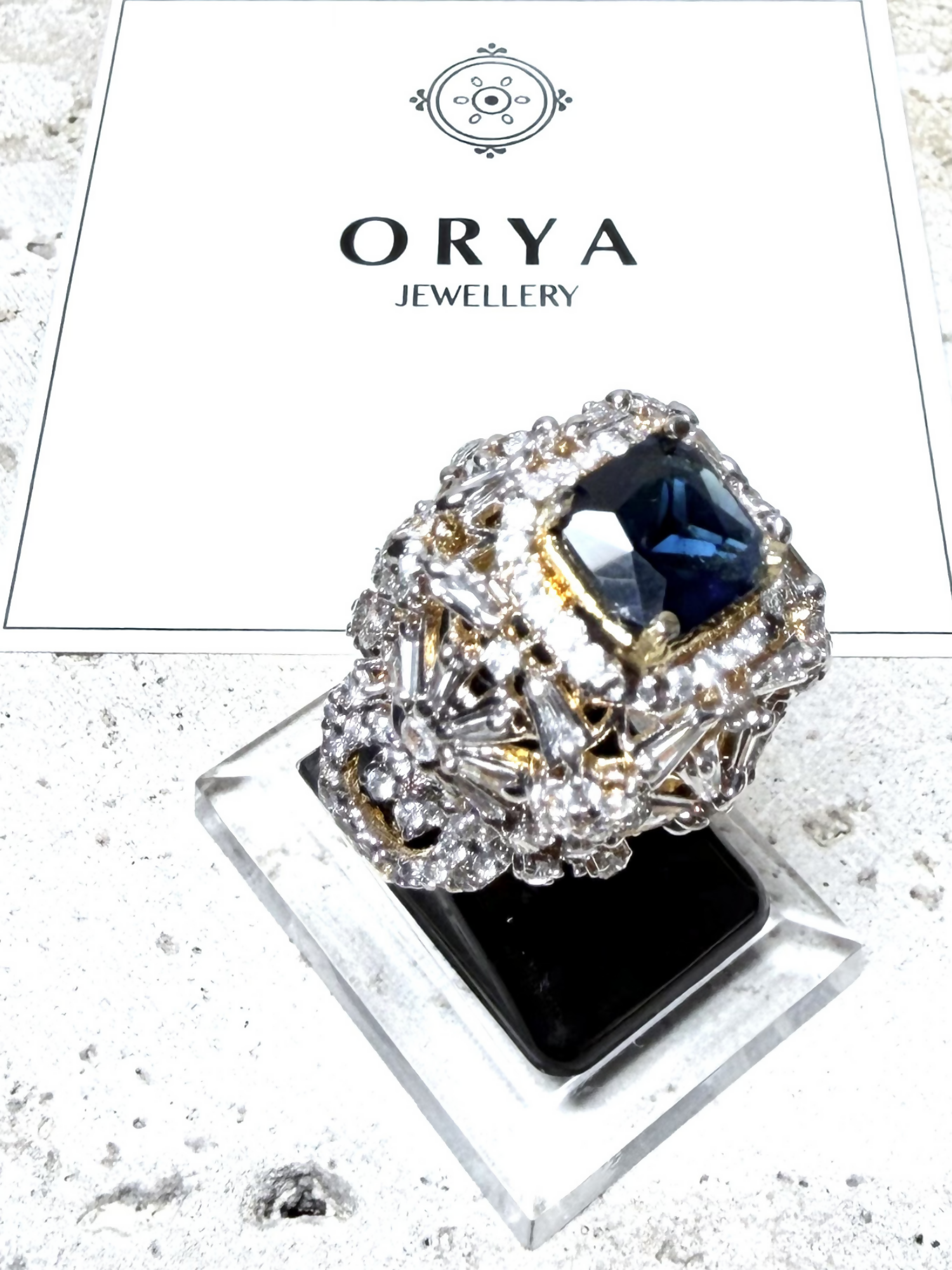 Orya Jewellery Adjustable Crest Ring