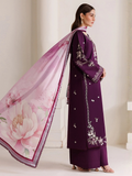Panache Apparel Mistfall Vol II Cotton Embroidered Stitched Suit-Roselle