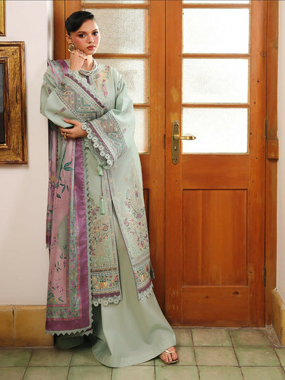 Binilyas Lumina Summer Lawn Embroidered Unstitched 3-Piece Suit-L77-A