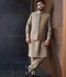 Gem Garments Raw Silk Waist Coat-Badshahi