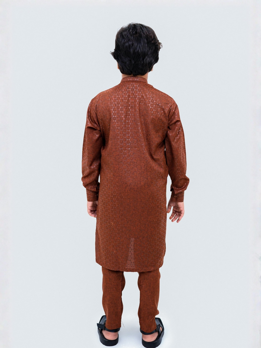 Wearmani Wash & Wear Stitched Kurta Pajama-MKP-079