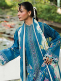 Qalamkar Qprints Lawn'26 Embroidered Unstitched 3-Piece Suit-AX-05-(B)-Caire