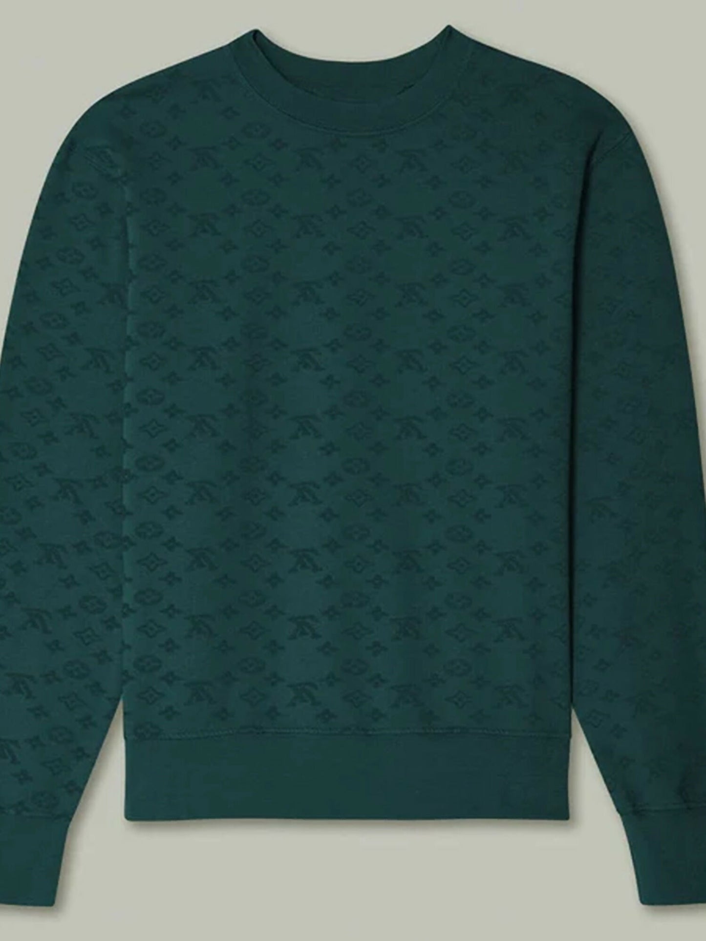 Jupiter Chanel Velvet Self Textured Sweat Shirts-14720