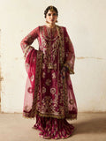 Hussain Rehar Organza Embroidered Unstitched 3-Piece Suit-Aabni