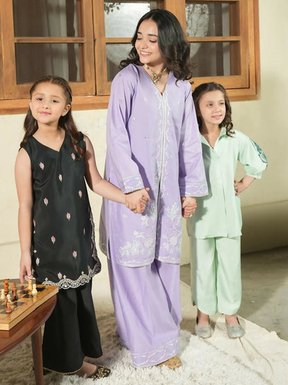 Panache Apparel Noore Eid Edit Lawn Embroidered Stitched Suit-Zuzu