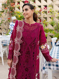Parishay Monaco Luxury Lawn Embroidered Unstitched 3-Piece Suit-MS-03