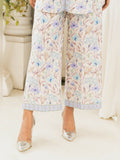 Allure By IH Summer Dreams Lawn Silk Printed Co-Ord Set-Violet