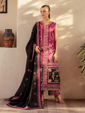 Binilyas Mehroze Luxury Lawn Embroidered Unstitched 3-Piece Suit-95 - A