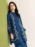 Panache Apparel Dear Summer Silk Lawn Printed Co-Ord Set-Cool Tide