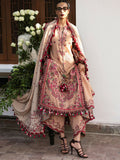 Hussain Rehar Karandi A/W'24 Embroidered Unstitched 3-Piece Suit-Lali