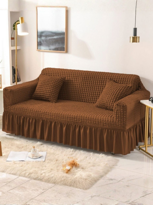 Elegant Bedding Jersey Bubble Sofa Cover
