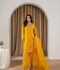 Tehzeeb Libas Linen Embroidered Stitched 3-Piece Suit-Preet