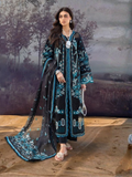 Mahnur Sirene Luxury Lawn'26 Embroidered Stitched 3-Piece Suit-S-16