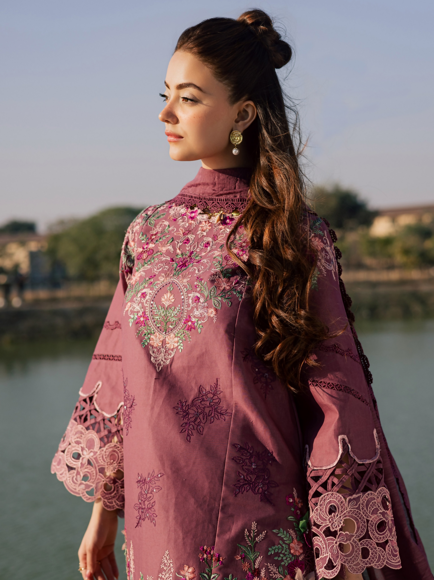 Parishay Summer Queen Vol 2 Lawn Embroidered Unstitched 3-Piece Suit-SQU-03