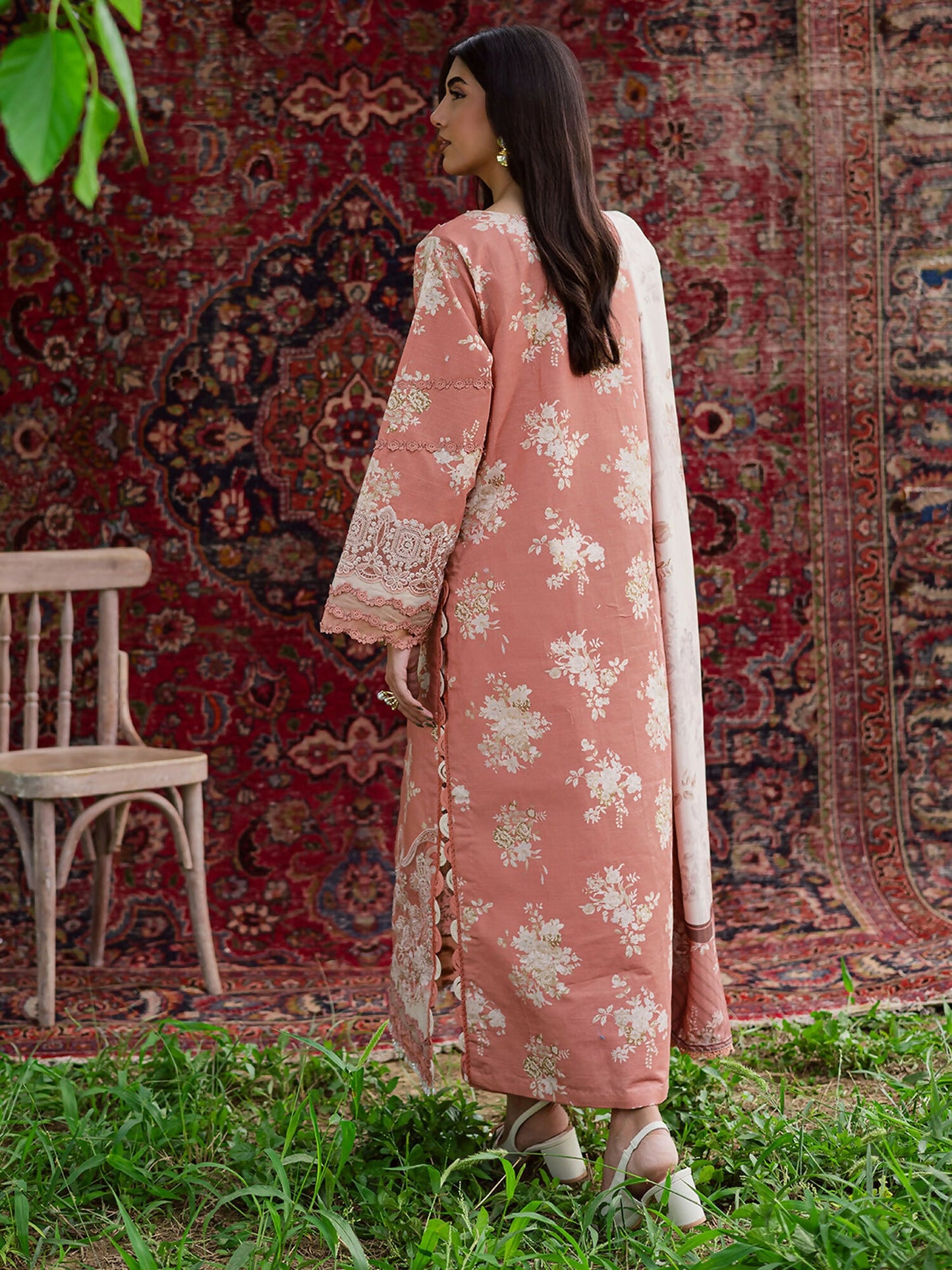 Parishay Rang e Sarma Khaddar Embroidered Unstitched 3-Piece Suit-SAR-03