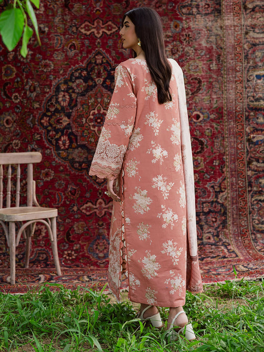 Parishay Rang e Sarma Khaddar Embroidered Unstitched 3-Piece Suit-SAR-03