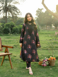 Panache Apparel Serenity Lawn Embroidered Stitched Suit-Nocturne