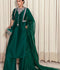 Hussain Rehar Moon In The Golden Cup Raw Silk Embellished Stitched 3-Piece Suit-Stella